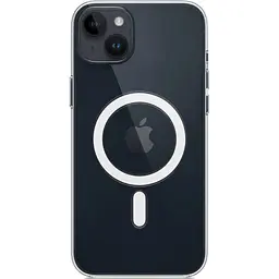 Оригінальний протиударний чохол Apple Clear Case MagSafe для iPhone 14 Plus (6.7") Прозорий (MPU43ZE/A) - мініатюра 8