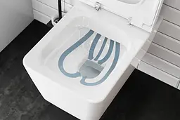 Унітаз підвісний Hansgrohe EluPura Q з інсталяцією iFrame 60301100 - мініатюра 3