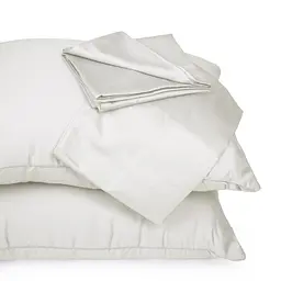 Літній постільний комплект MirSon Line Satin Premium Moko White Silk Сімейний (2200010984064) - мініатюра 6