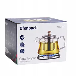 Чайник для заварювання Ofenbach NB 100617S 480 мл - мініатюра 7