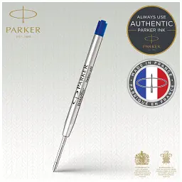 Стержень кульковий Parker QuinkFlow синій M блістер (10 232BLU) - мініатюра 2