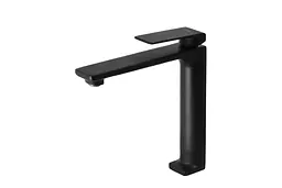 Змішувач для умивальника Corsan Trino black mat високий CMB7112BL Чорний матовий - мініатюра 4