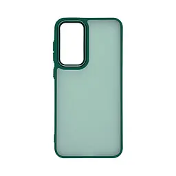 Противоударный чехол для Samsung Galaxy A36 5G, Frame, зеленый, панель-накладка, термополиуретан TPU + поликарбонат PC, защита всего корпуса, защита кнопок и камеры, устойчив к деформациям, ArmorStandart (ARM84812)