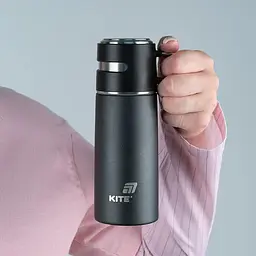 Термос Kite 350 мл чорний (K25-1223-1) - мініатюра 5
