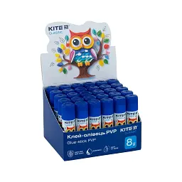 Клей Kite олівець з індикатором PVP Classic, 8 г (K-130) - мініатюра 3