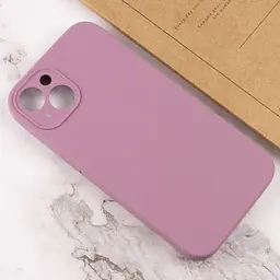 Чохол Silk Full Camera Protective (AA) NO LOGO для Apple iPhone 14 (6.1") Ліловий / Lilac Pride - мініатюра 3