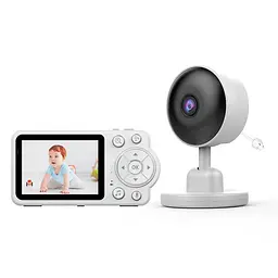 Відеоняня C3 з екраном 2,8″ • Цифрова відеоняня C3 з IPC-камерою, нічним баченням, двостороннім зв’язком і датчиками мікроклімату - мініатюра 2