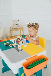 Комплект Poppet Столик Трансформер 6 в 1 + Стілець + Подушка на стілець + Набір фломастерів (PP-004-G) - мініатюра 12