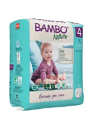 Еко Підгузки Bambo Nature Maxi 4 (7-14 кг), 24 шт. Bambo Nature (19254) - мініатюра 2
