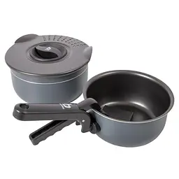 Набір посуду Bo-Camp Trekking 5 Pieces Anthracite (2300351) - мініатюра 4