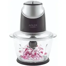 Подрібнювач чоппер зі скляною чашкою Adler AD 4082