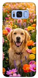 TPU чохол Demsky Flowery labrador для Samsung G950 Galaxy S8