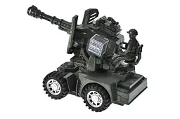 Игрушка пушка на радиоуправлении колесная артиллерийская аккумуляторная Assault Tank A8863-128, в коробке р.33,5х12,5х20,5см - миниатюра 6