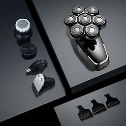 Електробритва Xiaomi DOCO 7D Head Shaver Universal Kit (AH001) - мініатюра 3