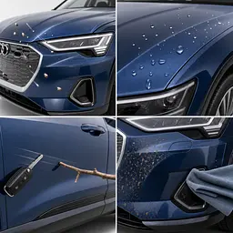 Антигравійна захисна бронеплівка за лекалами для Audi e-tron GT J1 2021- повний кузов - мініатюра 2