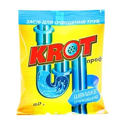 Засіб для прочищення труб Oniks Krot Профі 80 г (4820026890197/4820191761032)