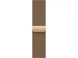 Смарт-годинник Apple Watch Series 10 GPS + Cellular 42mm Gold Titanium Case w. Gold Milanese Loop (MX083) - мініатюра 3