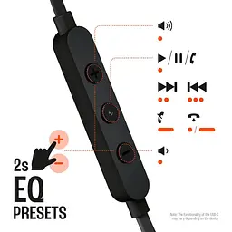 Бездротові навушники JBL Harman TUNE 310C Bluetooth чорні - мініатюра 8