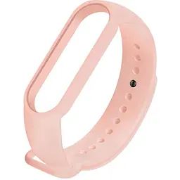 Ремінець для фітнес-браслета Lemfo для Xiaomi Mi Band 5, 6, 7 блідо рожевий