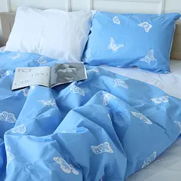 Комплект постільної білизни MirSon Ranforce Elite 17-4752 Butterflies 110 х 140 см - мініатюра 2