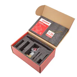 Змішувач для умивальника Koer KB-16028-05 вбудований KR5298 Чорний матовий - мініатюра 9