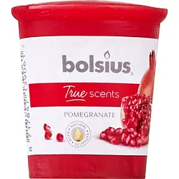 Свічка кругла Bolsius Гранат 53/45 мм (440115) - мініатюра 2