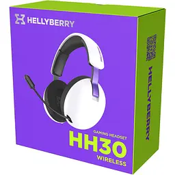 Ігрові навушники Hellyberry HH30 Wireless White (HH30_wireless_WV) [162981] - мініатюра 9