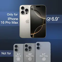 Магнітний чохол JETech MagSafe для iPhone 16 Pro - мініатюра 3