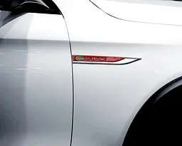 Емблема крила Land Rover 2шт 148×18мм червоні (метал) - мініатюра 4