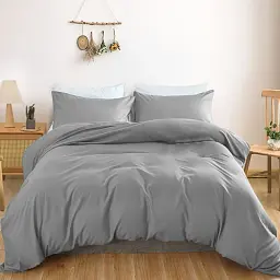 Простирадло на резинці MirSon Satin Light Pro 10-004 Gray 70x130 см (2200010170481) - мініатюра 2