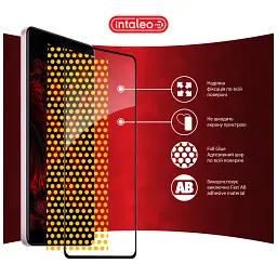 Скло захисне Intaleo Full Glue Xiaomi Redmi Note 12 Pro/12 Pro Plus Black (1283126549427) - мініатюра 7