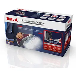 Праска Tefal Ultragliss Plus 2800 Вт бордово-сіра (FV6840E0) - мініатюра 6
