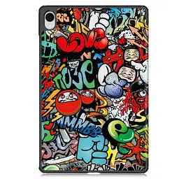 Чохол до планшета BeCover Smart Case Samsung Galaxy Tab S11 (SM-X730/X736) 11.0" Graffiti (714655) - мініатюра 3