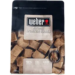 Кубики для розпалу Weber натуральні 48 шт. (17612)