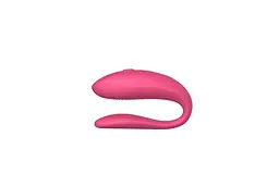 Смарт-вібратор для пар We-Vibe Sync Lite Pink, 10 віброрежимів, можна поєднувати з проникним сексом - мініатюра 2