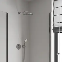 Лійка для верхнього душу з тримачем Grohe Tempesta 250 26668000, Хром - мініатюра 7