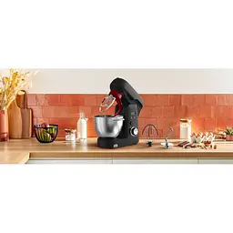 Кухонна машина Tefal Bake Partner + 1100 Вт чорна (QB5458F0) - мініатюра 7