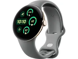 Смарт-годинник Google Pixel Watch 3 41 mm LTE Champagne Gold Aluminum Case/Hazel Active Band