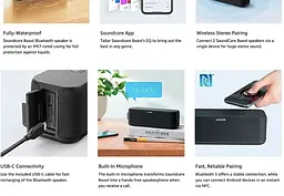 Портативна акустика Anker Soundcore Boost A3145 бездротова - мініатюра 10