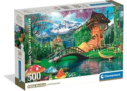 Пазл Clementoni High Quality Collection: Фантастична хатинка хобіта (High Quality Collection - The Old Shoe House Puzzle - 500 pcs.), 500 ел. (35596)