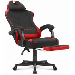 Крісло Cabro C504 Black-Red (тканина) - мініатюра 3
