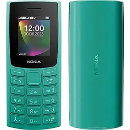 Телефон Nokia 106 DS 2023 зелений - мініатюра 2