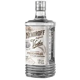 Горілка особлива Nemiroff Originals Пшениця українська відбірна 40% 1 л (910055) - мініатюра 2