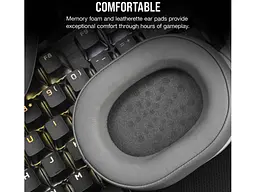 Навушники з мікрофоном Corsair HS55 Stereo White (CA-9011261) - мініатюра 7