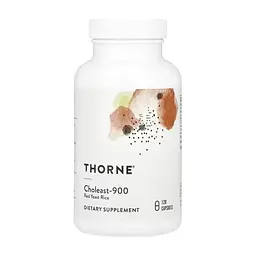 Вітамінно-мінеральний комплекс Thorne Червоний дріжджовий рис, Choleast-900, 120 капсул (THR70501)