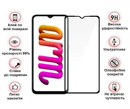 Скло захисне BeCover Poco M5 4G Black (708148)