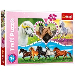 Пазл Trefl Красиві коні 200 ел. (13248)