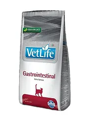 Сухий лікувальний корм для котів Farmina Vet Life Gastrointestinal дієт. харчування, у разі захворювання ШКТ, 400 г