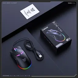 Миша Onikuma CW929 Black [136256] - мініатюра 7