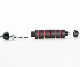Скакалка швидкісна PowerPlay 4210 Power Weighted Jump Rope Чорна 2,7 м (PP_4210_Black/Red) - мініатюра 8